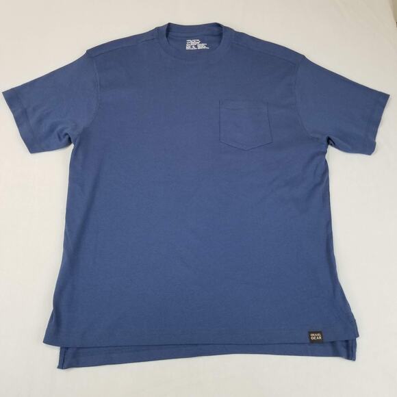 Gravel Gear Shirt Mens XL Blue Short Sleeve NWOT Warrior Stain-Resistant T-Shirt - Picture 9 of 9